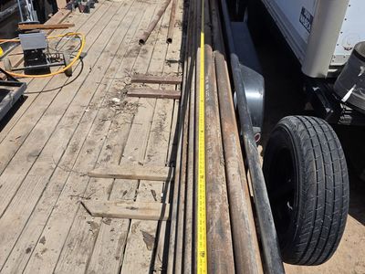 Steel fencing pipe