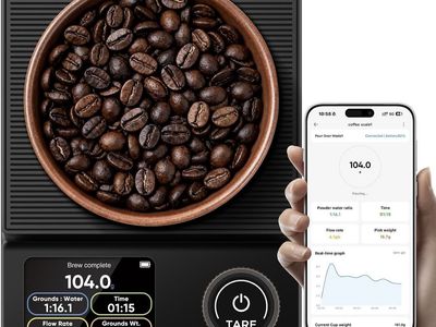 NEW INSMART Smart Coffee Scale with Timer - Pour Over, Auto Tare, Flow Rate, Bluetooth App