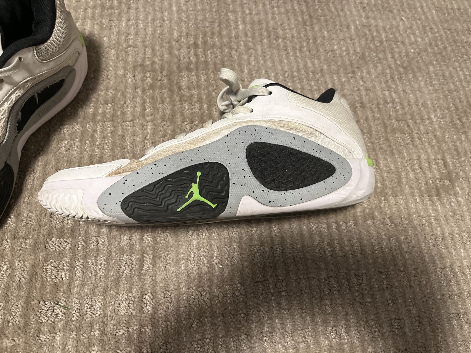 Jayson Tatum 2s neon green
