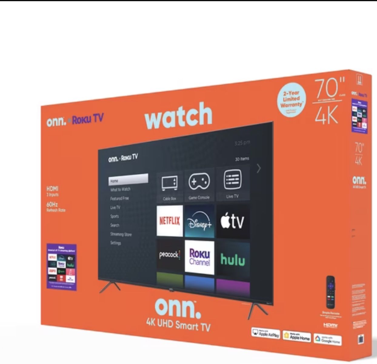 Onn Roku 70’’ TV.