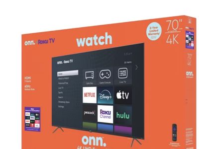 Onn Roku 70’’ TV.