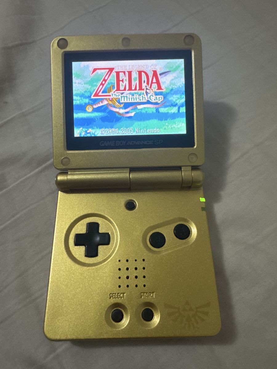 Game Boy advanced SP Zelda edition