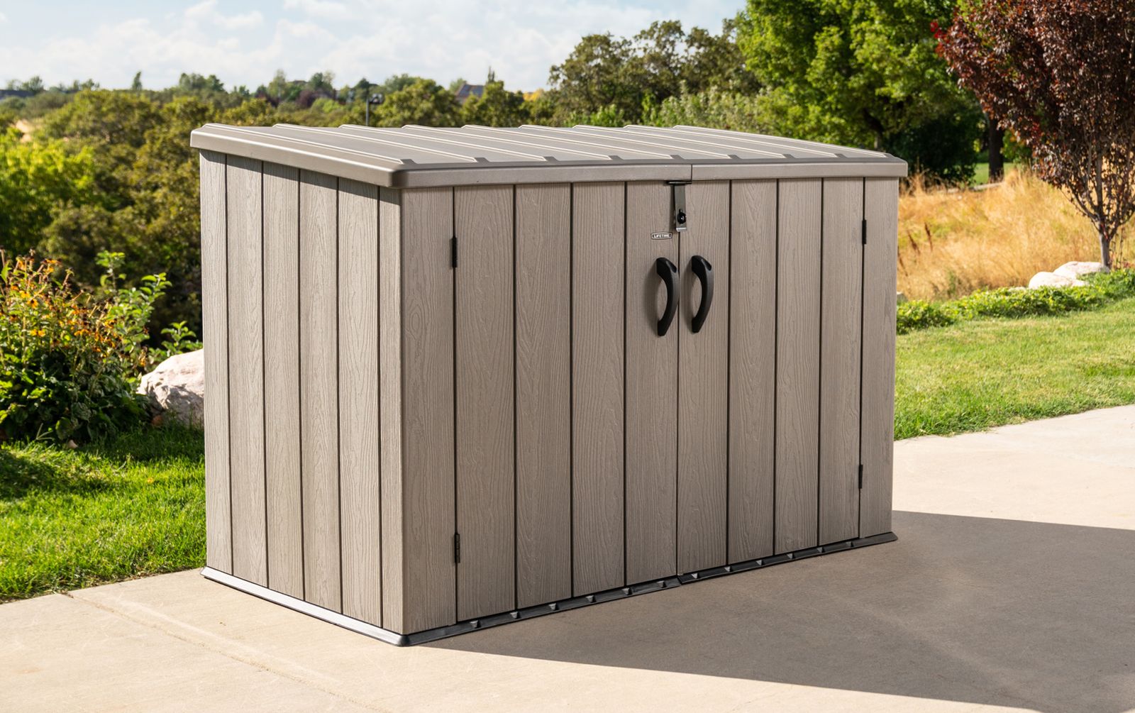 Lifetime Horizontal Storage Shed