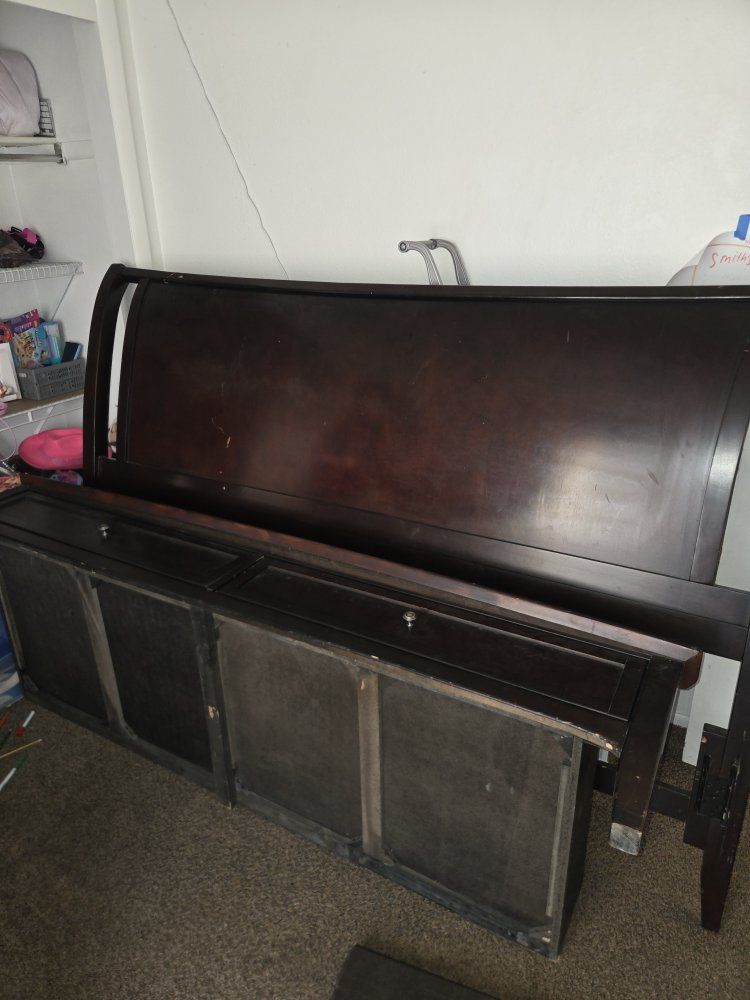 King Size Bed Frame with Storage