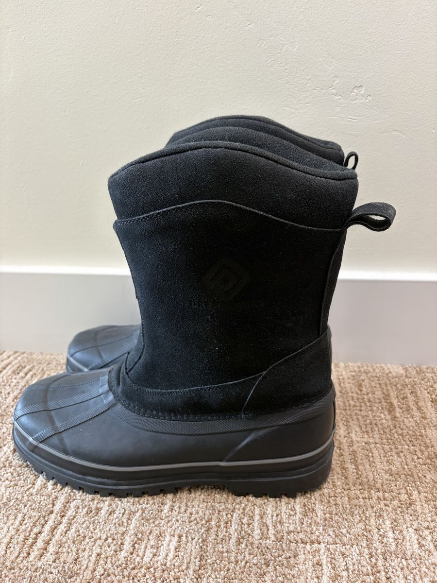 Dream Pairs Suede Duck/Snow Boots – Black – Men’s 12