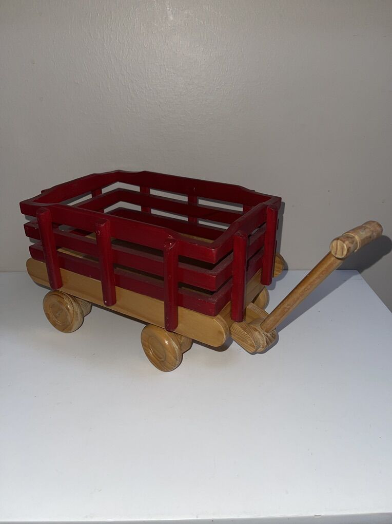 Cute Little Wooden Wagon