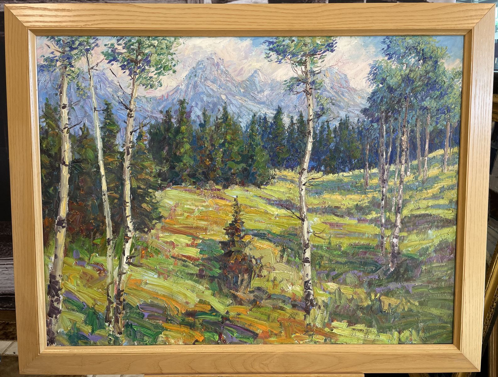 Eric Wallis Painting