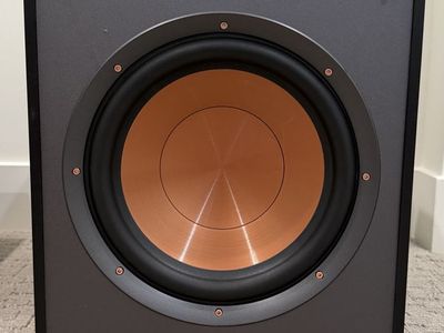Klipsch R-100SW 10" 300W Home Theater Powered Subwoofer Black