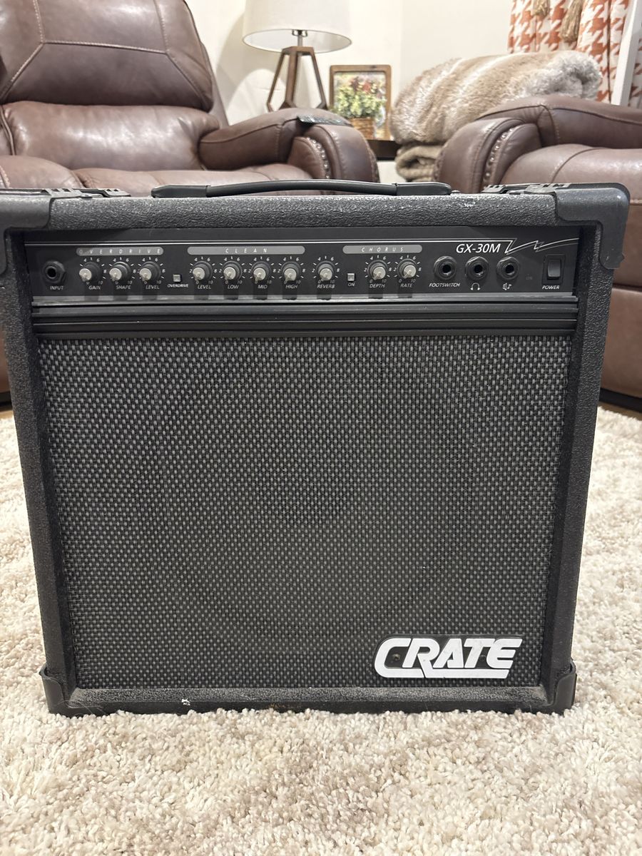 Crate GX-30M Guitar Combo Amplifier with Chorus and Reverb