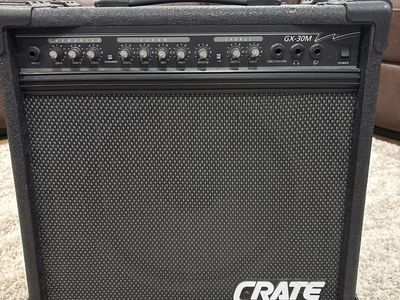 Crate GX-30M Guitar Combo Amplifier with Chorus and Reverb