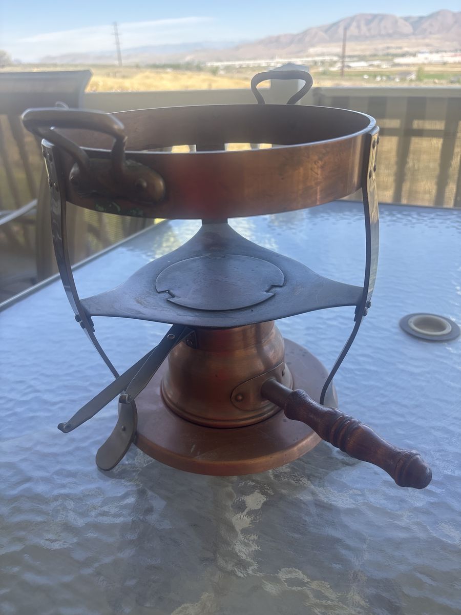 Vintage food warmer