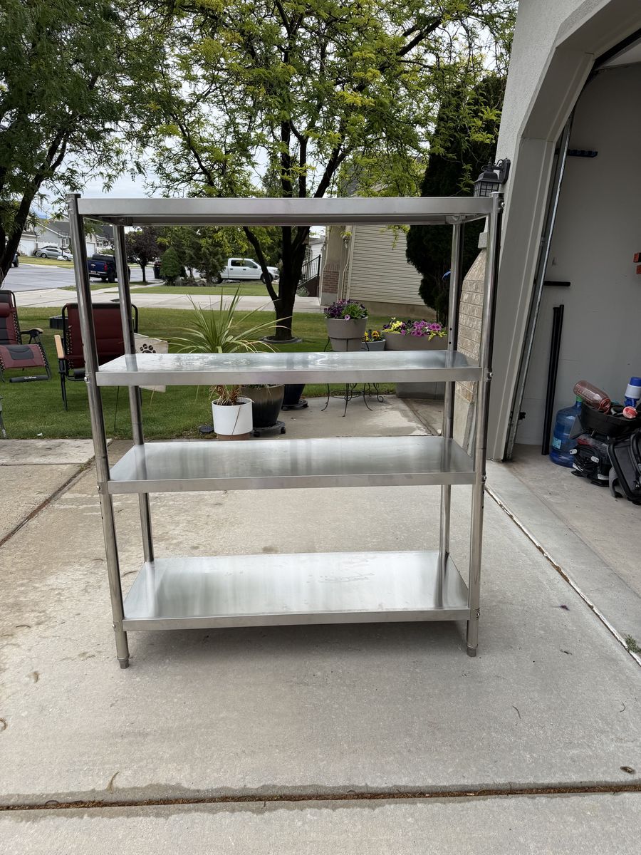 Stainless steel Shelving for kitchen/ pantry/ garage
