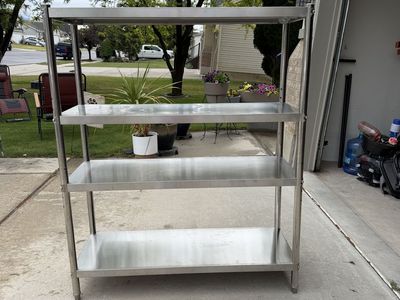 Stainless steel Shelving for kitchen/ pantry/ garage