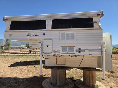 Sun-Lite Pop-Up Truck Camper - Compact & Lightweight , Sleeps 2, Go Anywhere