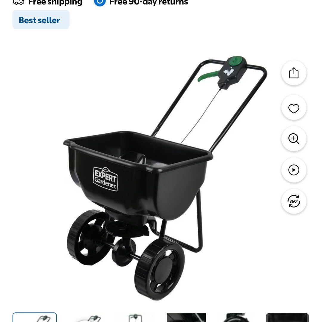 Broadcast Fertilizer & Seed Spreader