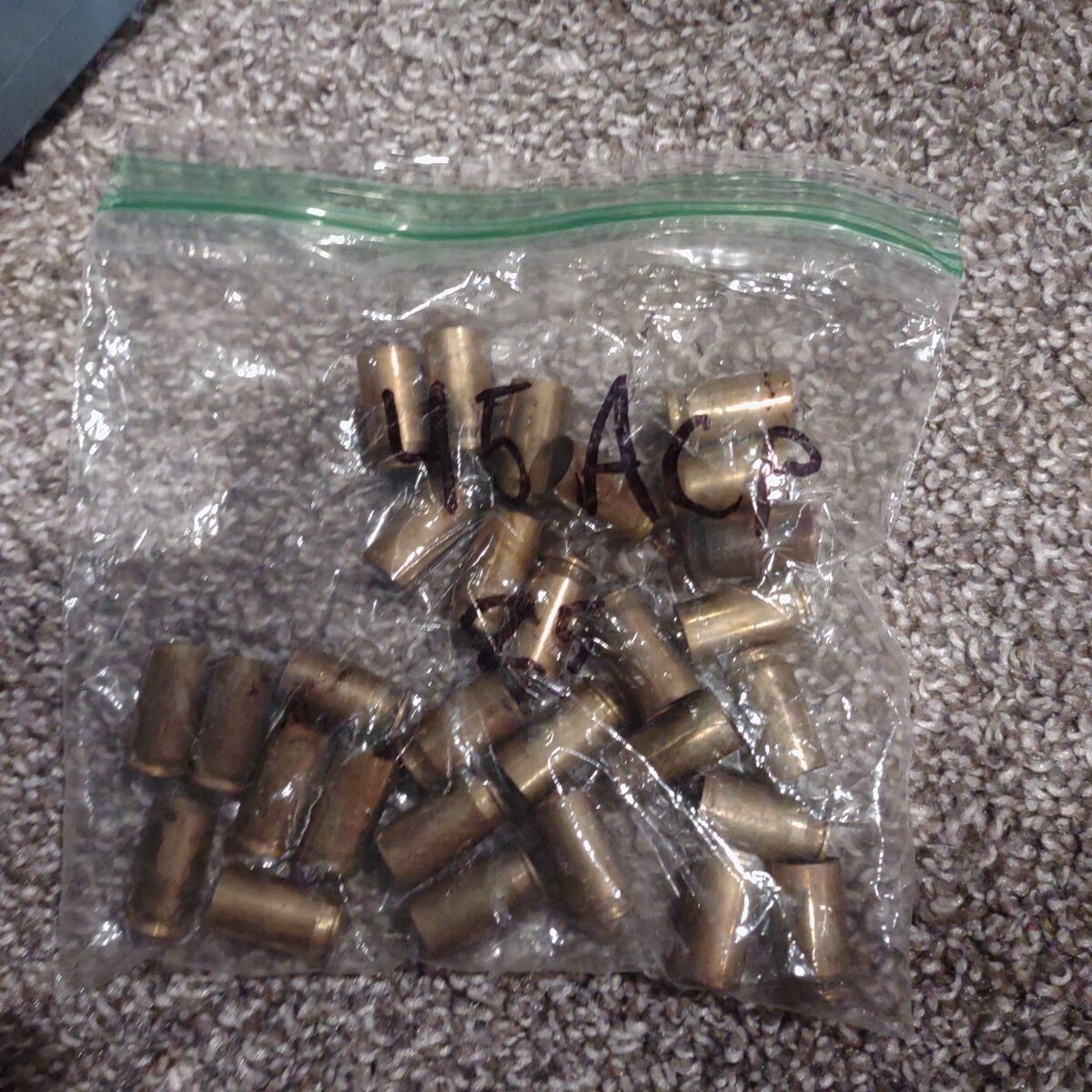 45 ACP brass