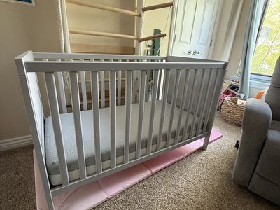 IKEA Sandvik Baby crib with mattress
