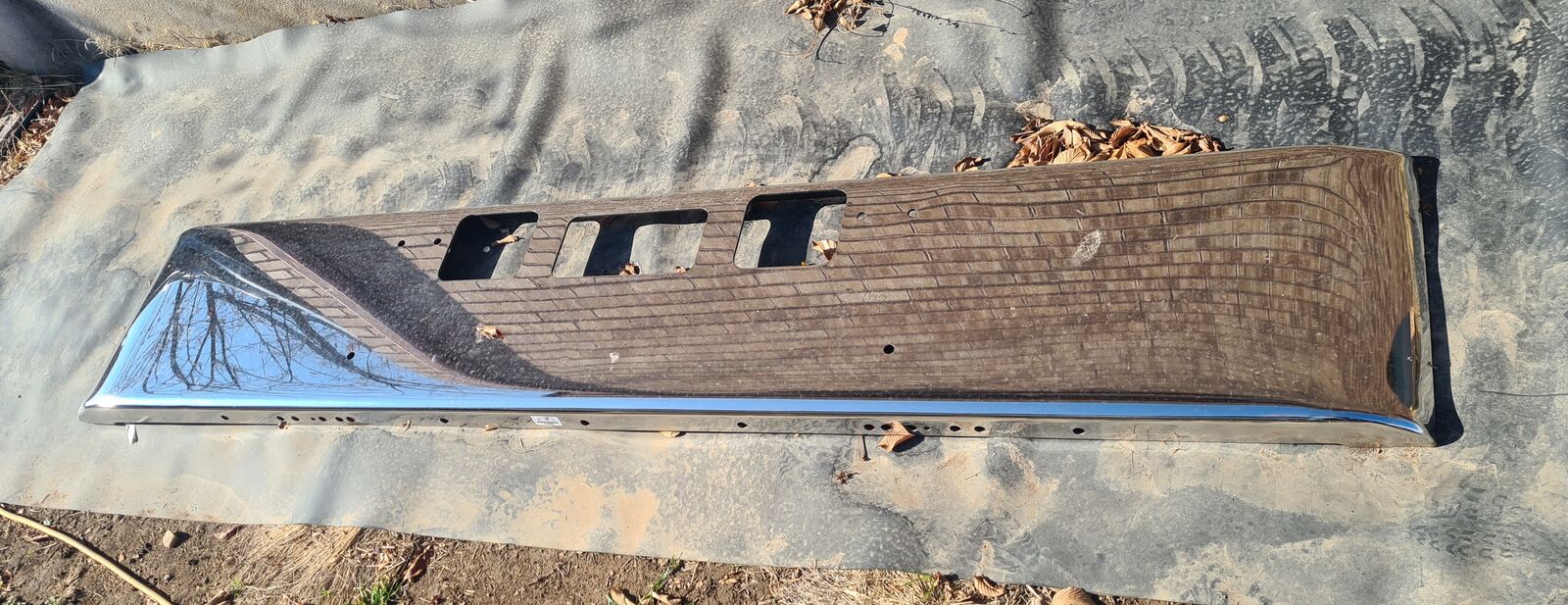 Valley Chrome Freightliner Coronado semi truck 18" front bumper