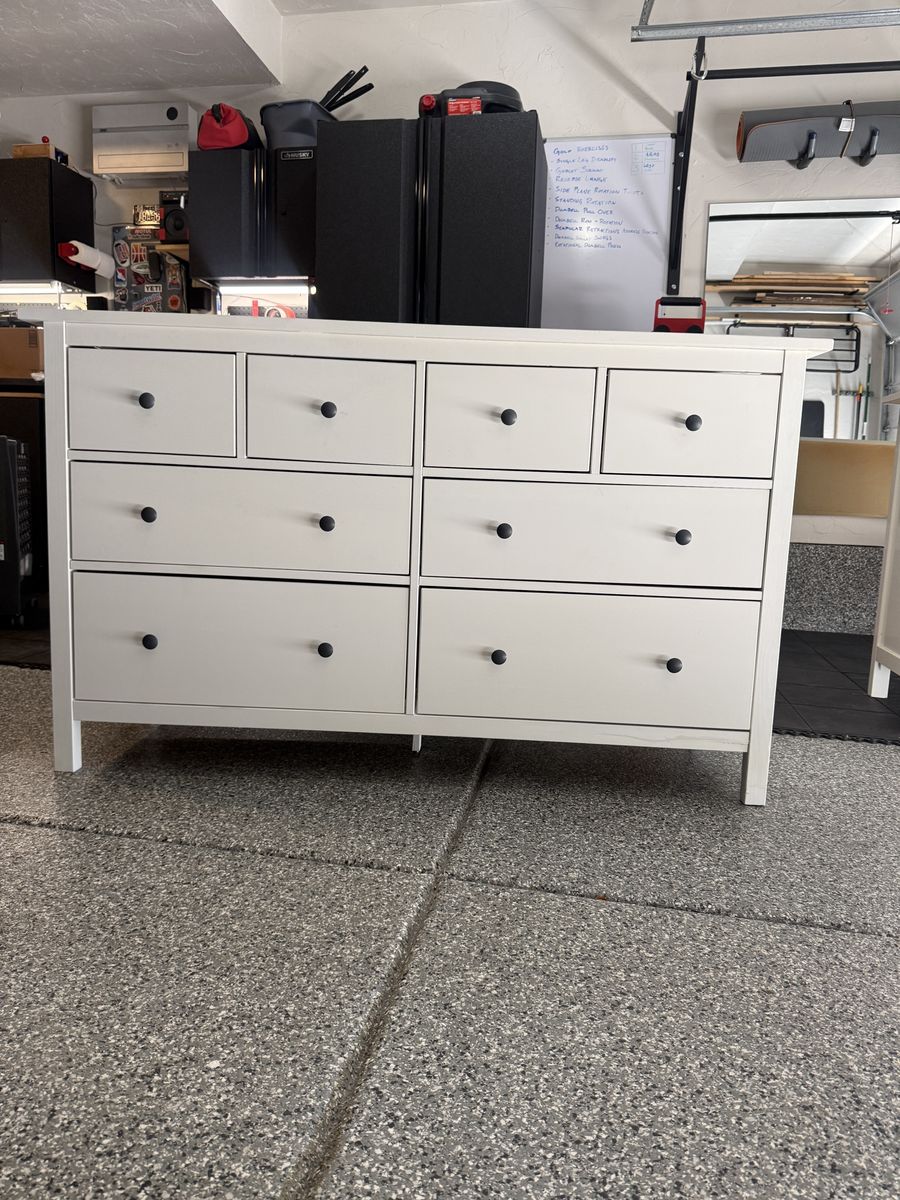 White ikea Dresser