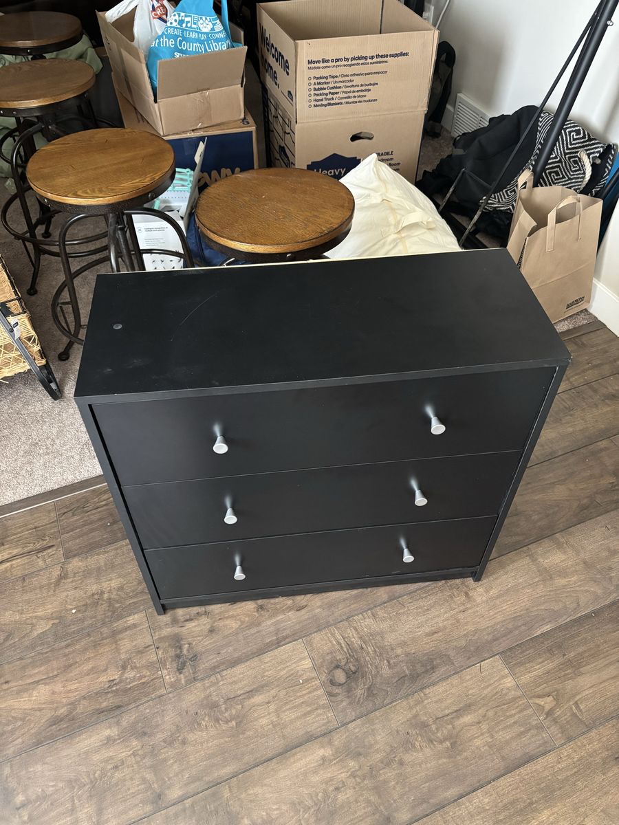 Small Dresser, Black