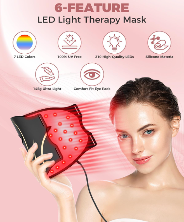 New in box Red Light Therapy Mask