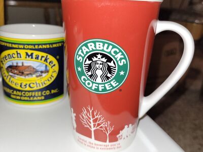 Lot (6) Starbucks 2010-2011 Mugs Collection +1