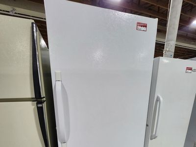 Frigidaire 21 cf White Upright Freezer - Spacious Storage for Your Home not frost free