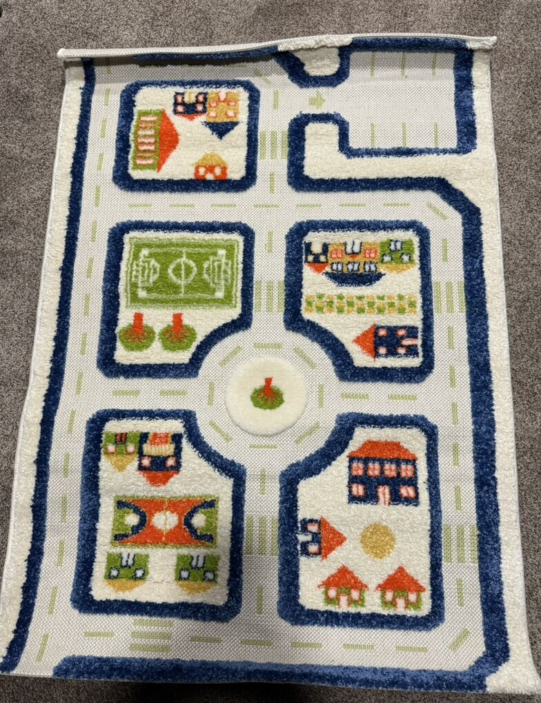 Car Playmat Kids Play Rug