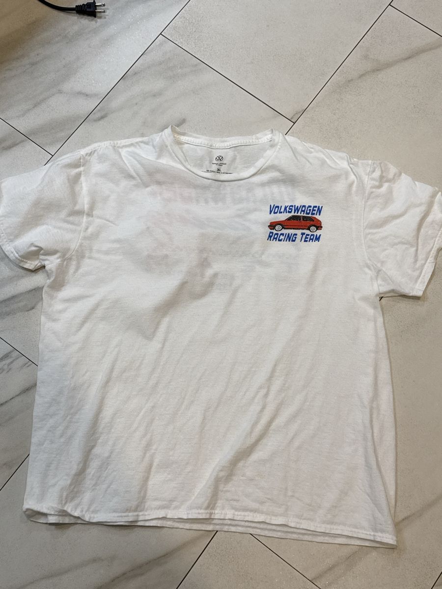 Graphic tee Volkswagen Racing Team Euro Championships 1991 White T-Shirt XL