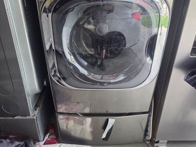 LG SteamDryer DLEX2500W Front Load Electric Dryer with Sensor Dry & Steam Sanitary Cycle