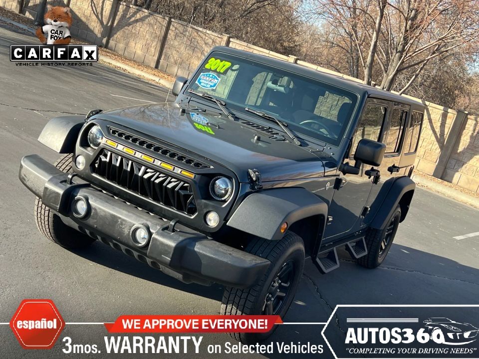 2017 Jeep Wrangler Unlimited Sport