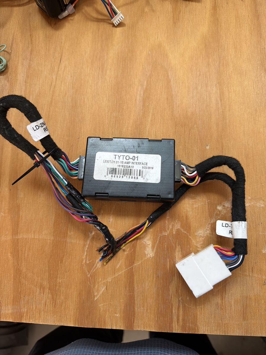 LEXITOY TYTO-01 TOY01-15 AMP Interface - Used, Works with various vehicles
