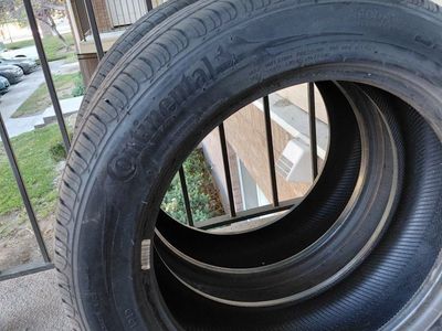 Continental ProContact TX 215/55 R17 94V All-Season Tires - Set of 2, Excellent Tread