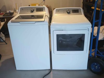 GE/Maytag washer and dryer set
