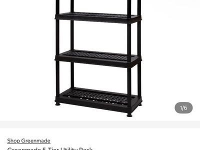 Greenmade 5 Tier Shelving Units