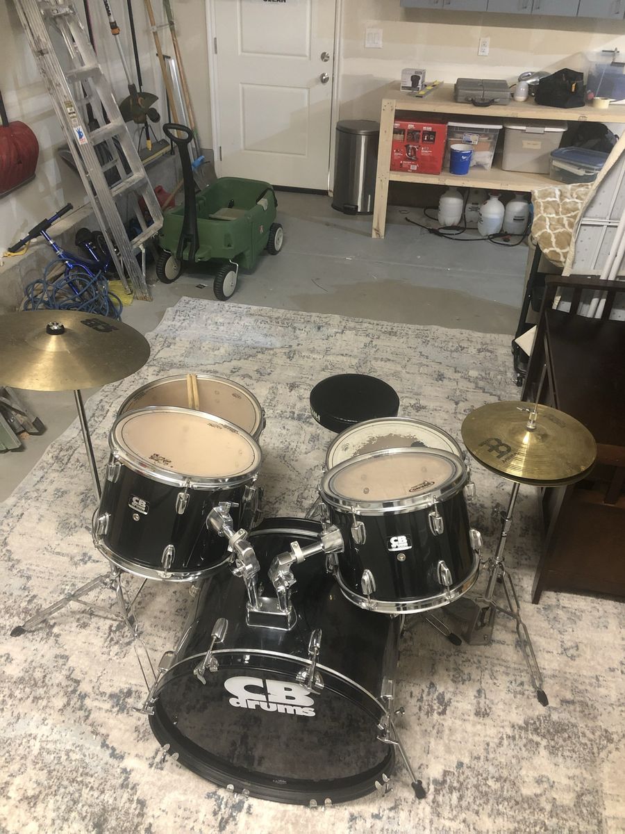 CB Drums SP Series Kit, With Iron Cobra Kick Pedal