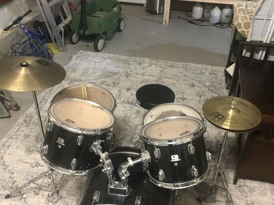 CB Drums SP Series Kit, With Iron Cobra Kick Pedal