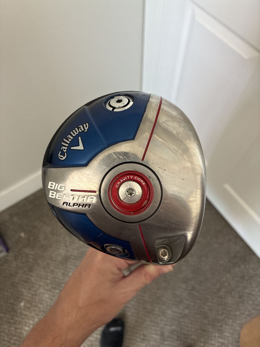 Callaway Big Bertha Alpha With Jupiter One X Stiff