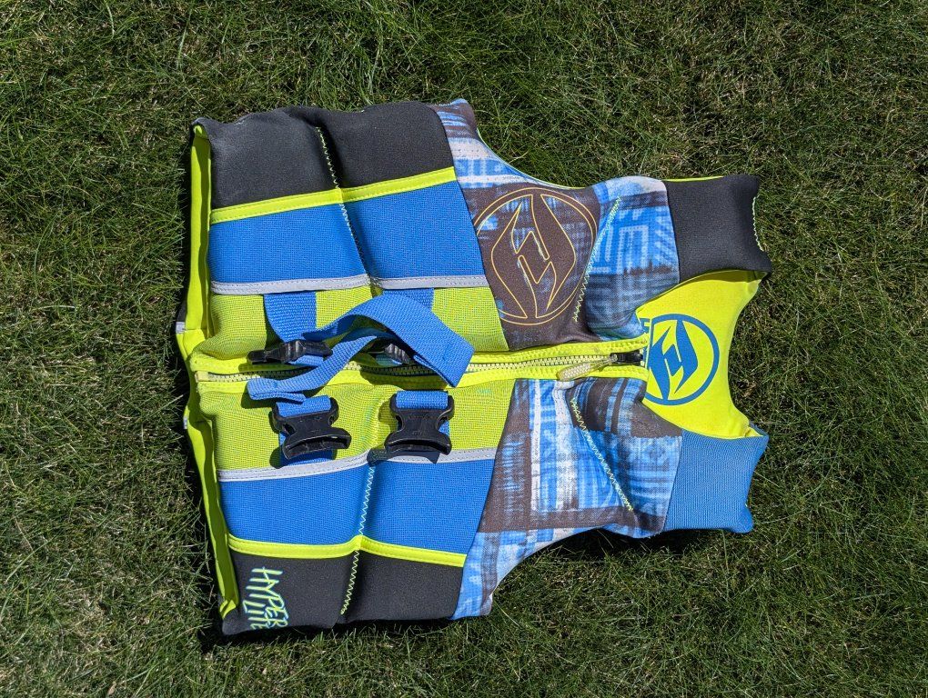 Hyperlite Youth USCG Approved Life Vest PFD 50-90 lbs
