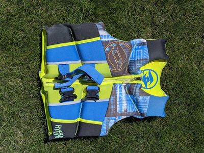 Hyperlite Youth USCG Approved Life Vest PFD 50-90 lbs
