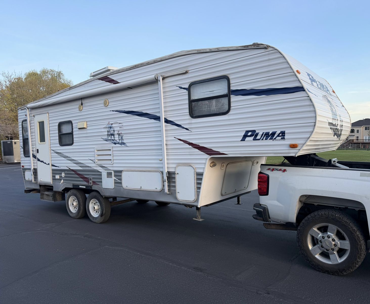 2008 puma trailer camping trailer travel trailer fifth wheel