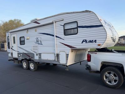 2008 puma trailer camping trailer travel trailer fifth wheel
