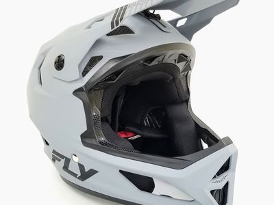 Fly Racing Rayce MTB/BMX Bicycle Helmet (Matte Grey, X-Small) (73-3614XS-L-R8-S3)