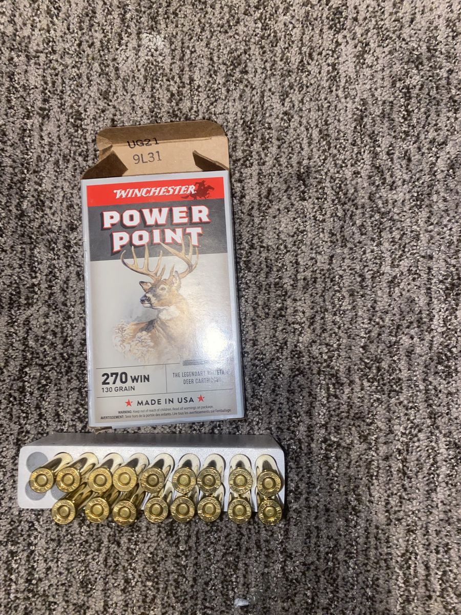 270 Winchester ammo