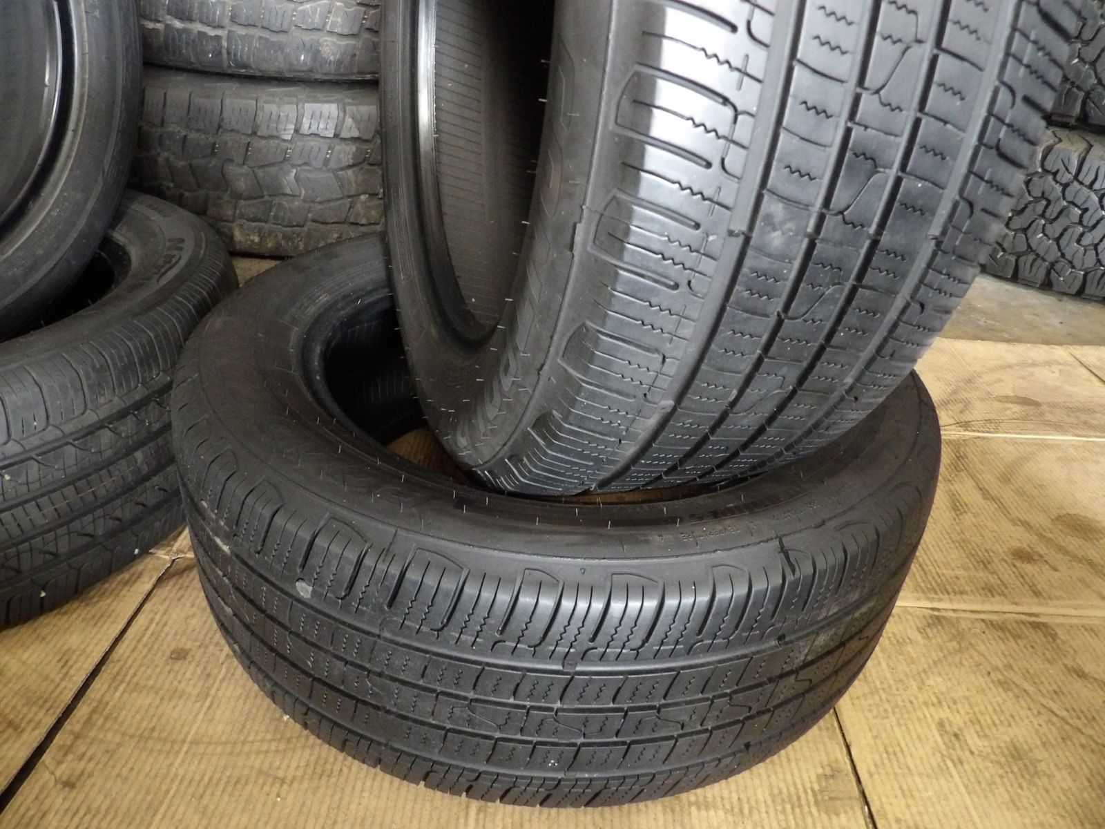 215/55R16 ROAD CONTEOL 2 PAIR OF TWO USED TIRES