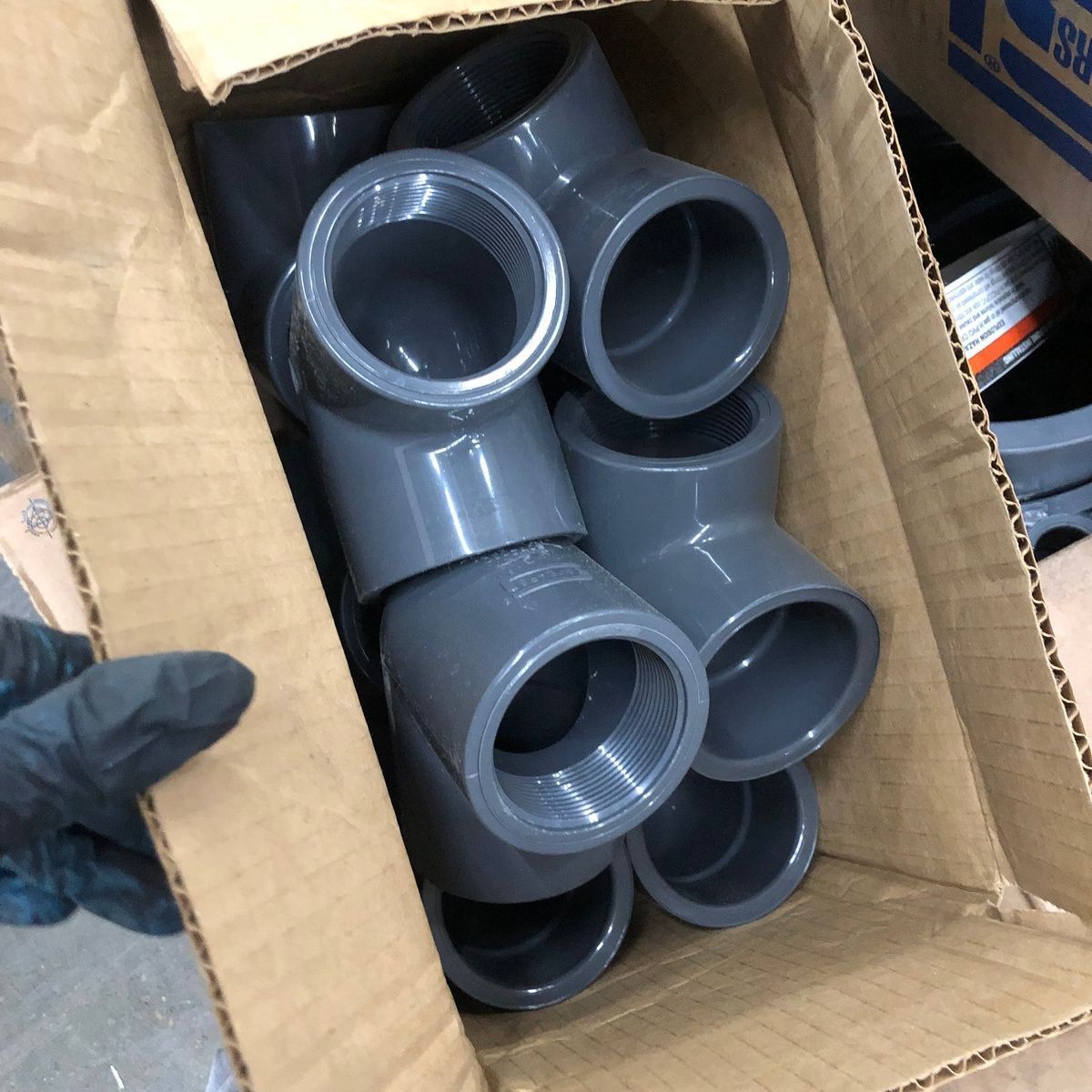 Spears 807-020  2" PVC 80  elbow socket to FPT