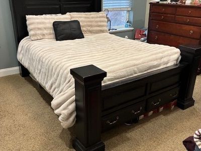 Sturdy Queen Bed Frame - RC Willey