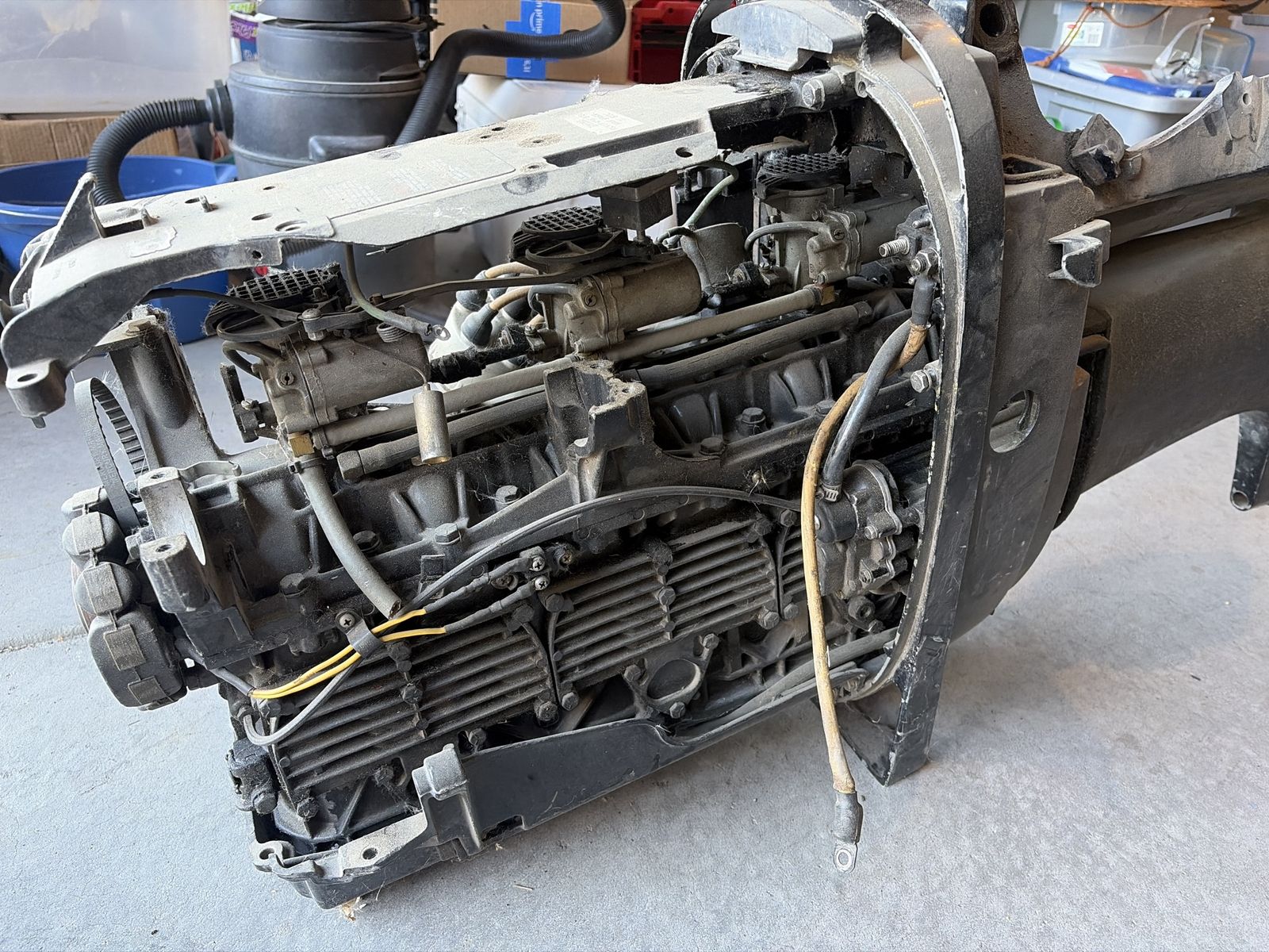 1977 Mercury 1150 115 Hp parts motor.