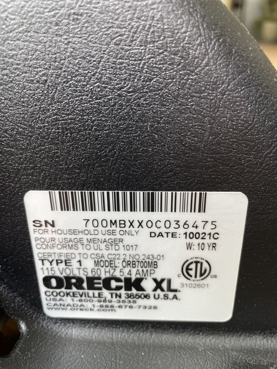 Oreck Orbiter Commercial Floor Scrubber