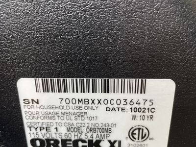 Oreck Orbiter Commercial Floor Scrubber